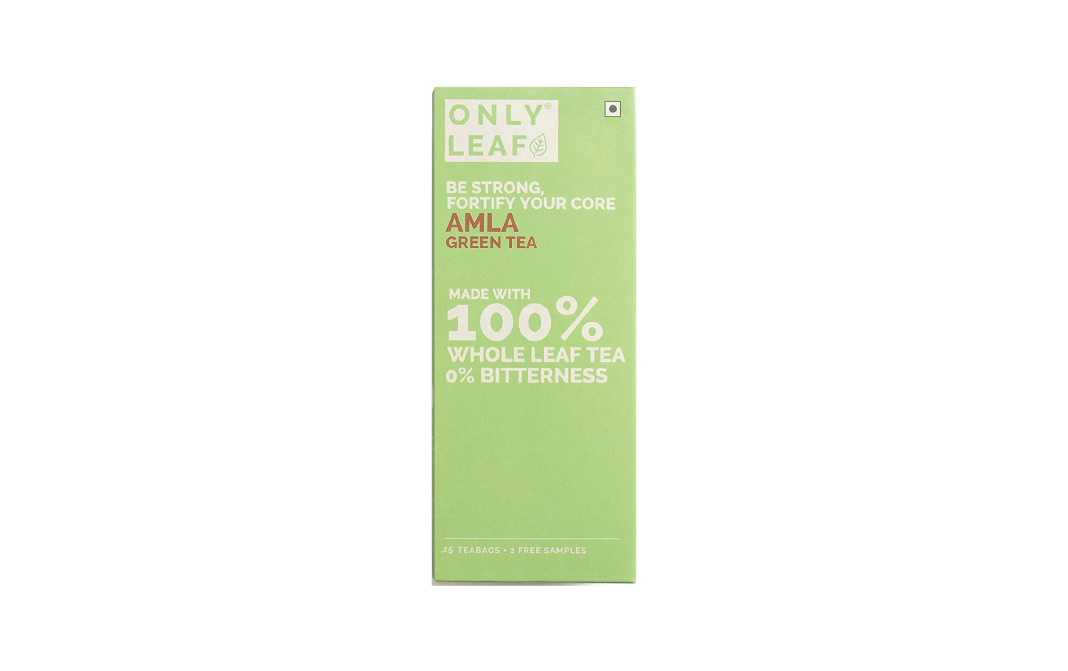 Only Leaf Amla Green Tea    Pack  27 pcs